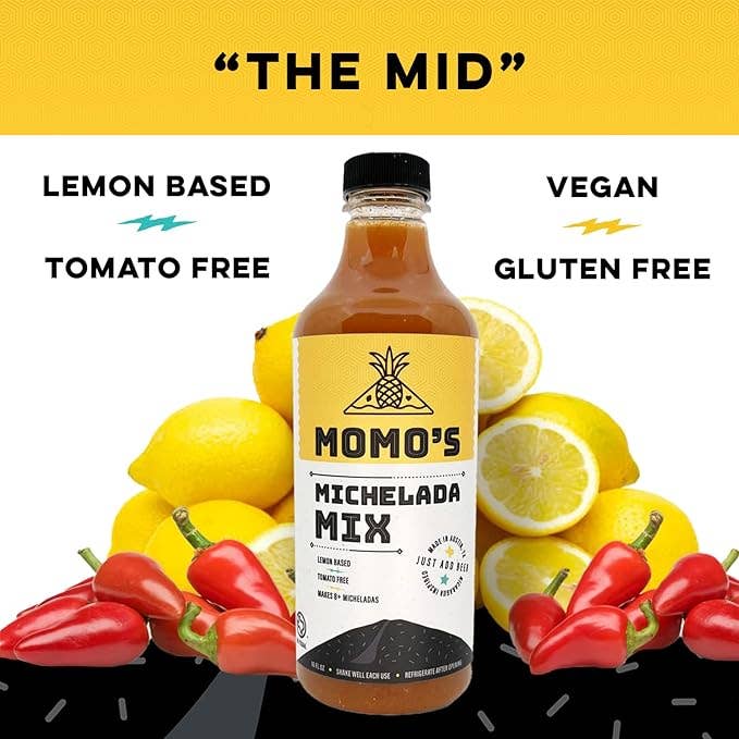 Momo's Michelada Mix - Wholesale Cocktail Mix/Syrup - Momo's Michelada Mix -16 ounce - 8+ servings
