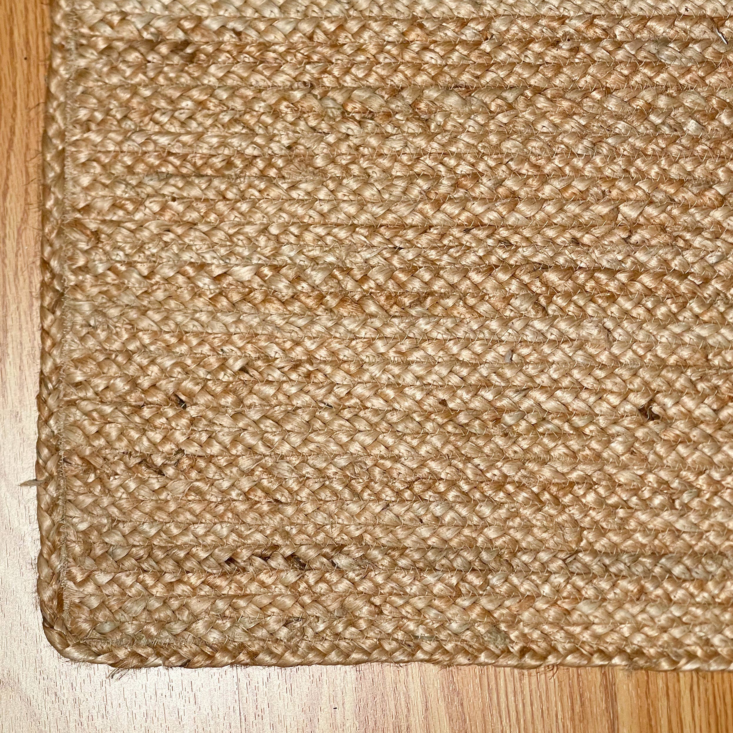 chardin home - Wholesale Area Rug - BRAIDED JUTE RUG, NATURAL JUTE, 6'x9'2
