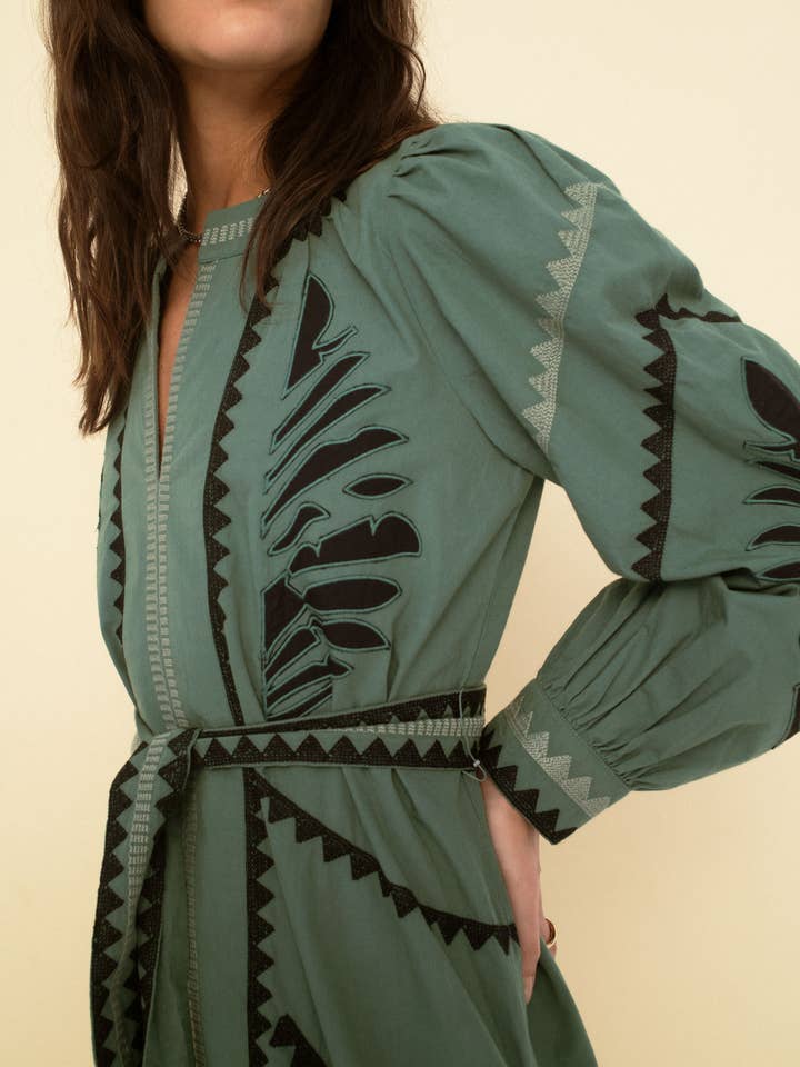 Sonmer Shop USA - Wholesale Dress - Women's - Susan Dress GreenÂ