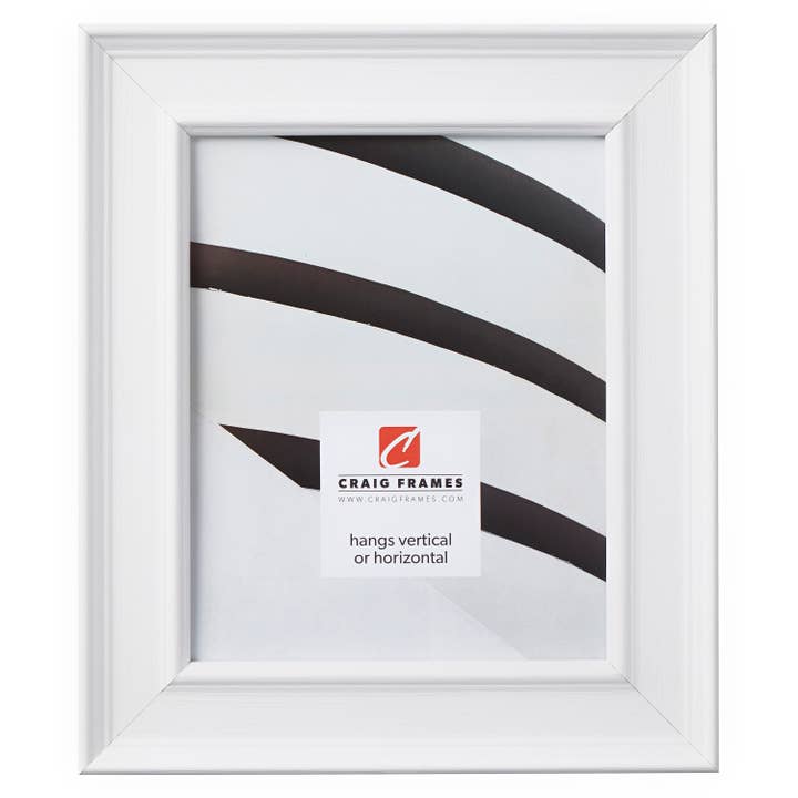 8x10 Picture Frame, Revival Melinga White Oak, Assembled for wholesale by Craig Frames