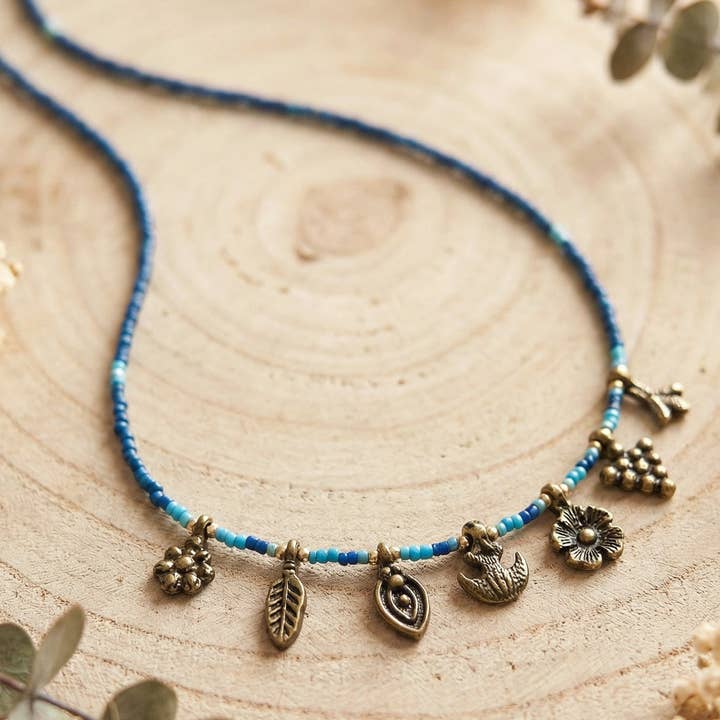 Minimalist Summer Necklace for wholesale by Verna Artisan Works