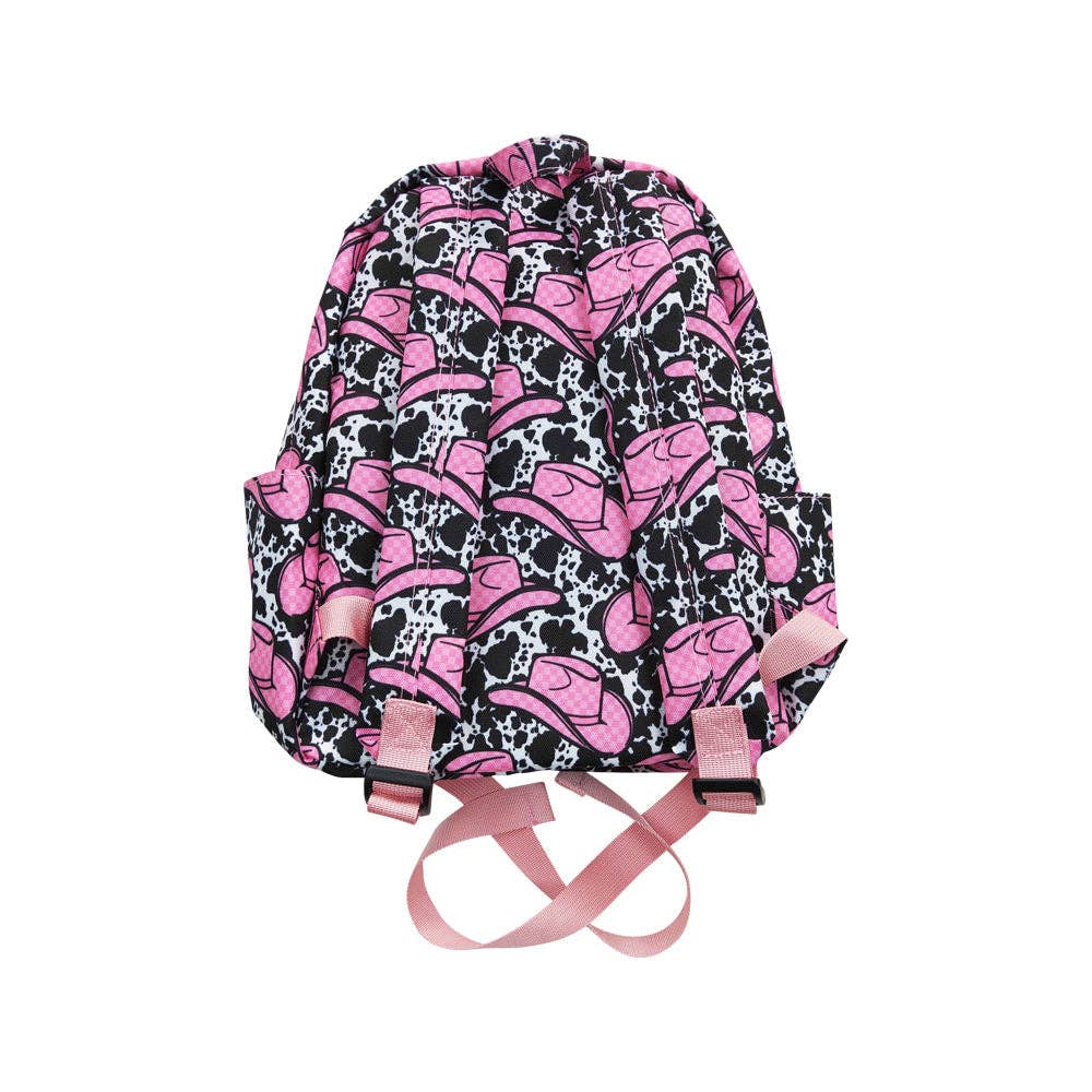 Aier Wholesale - Wholesale Backpack - Kids - Baby Kids Children Western Hats Cow Prints Back Bags3