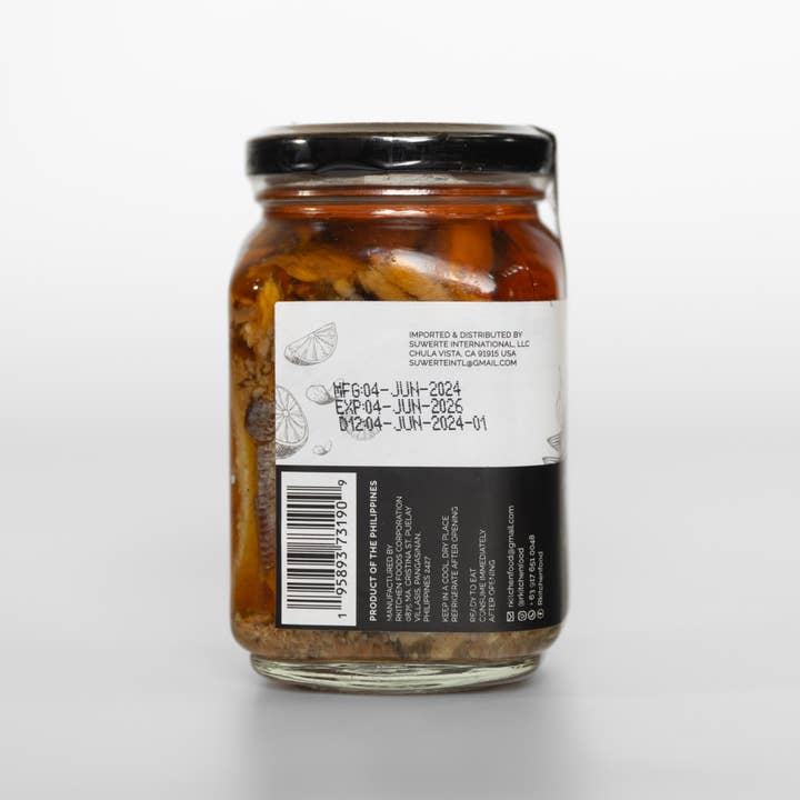 Suwerte International - Wholesale Fish/Seafood - RKitchen Lemon Garlic Tinapa
