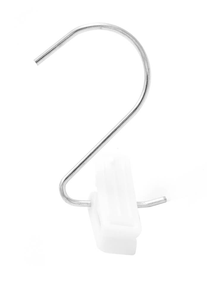 Hanger Clips with Hook - Pack of 50 for wholesale by Store Supply Warehouse