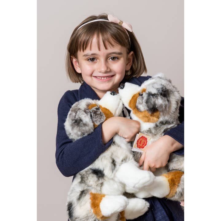 Teddy Hermann – wholesale Stuffed/plush toy – Kids & baby – Australian Shepherd 30 cm - plush toy - soft toy