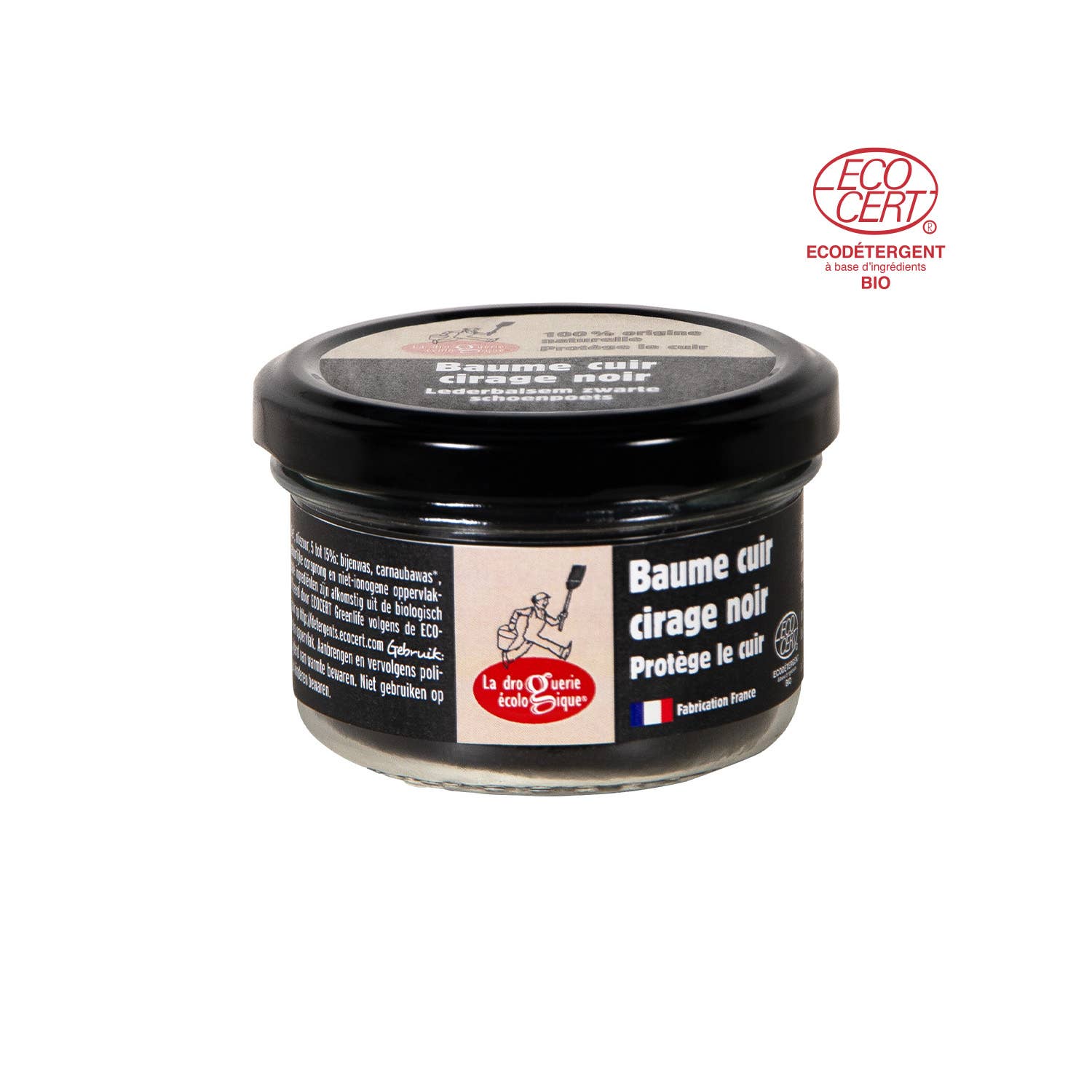 Ecodis - Grand Beau – Engroshandel Skopudsemiddel – Økologisk sort skopleje 75 ml - La Droguerie