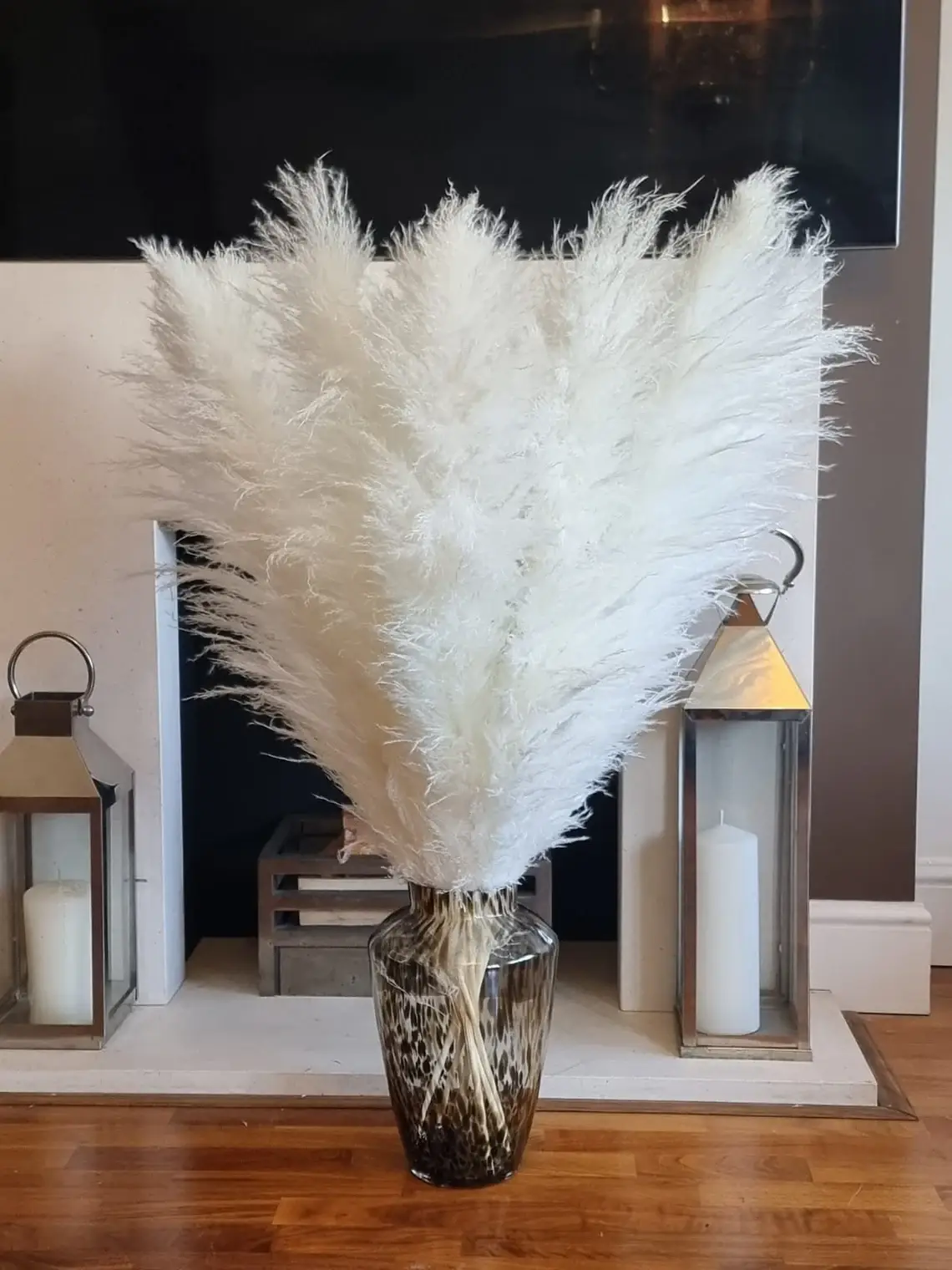 LoveProducts Ltd - Wholesale Dried/Pressed Flowers - Pampas Grass White Large Fluffy Dried Reed home decor Boho3