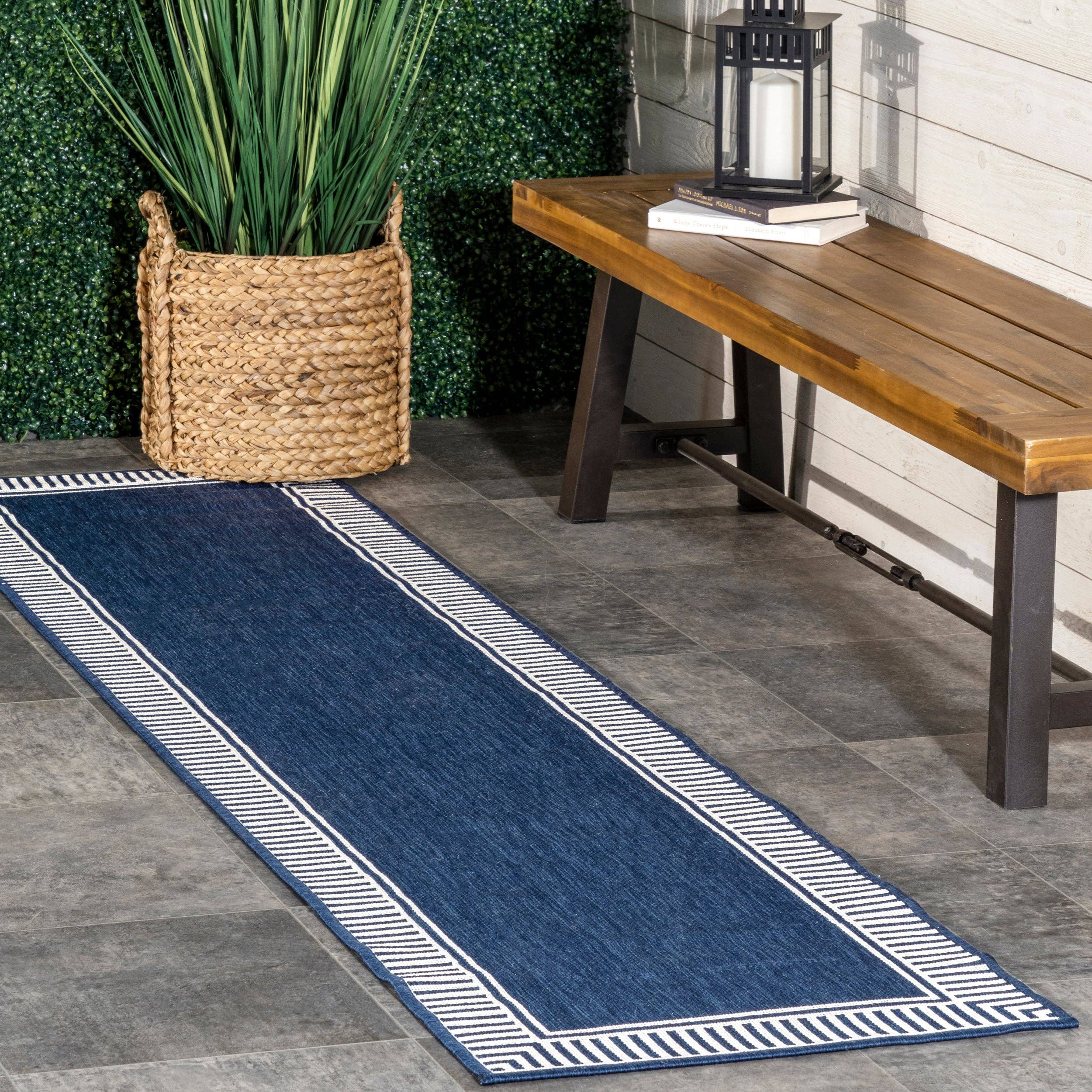 nuLOOM - Wholesale Area Rug - Nuloom Asha Simple Striped Indoor/Outdoor Area Rug56