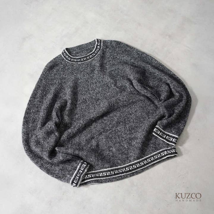 KuzcoHandmade - Wholesale Knit Sweater - Men's - Men's Alpaca Wool Pullover Sweater – Warm and Comfortable5