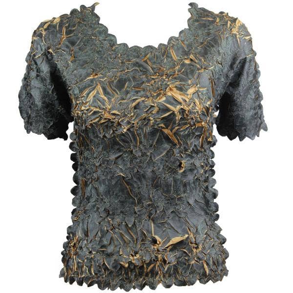 The Magic Scarf Company - Wholesale Blouse - Women's - 649 - Origami Short Sleeve Tops63