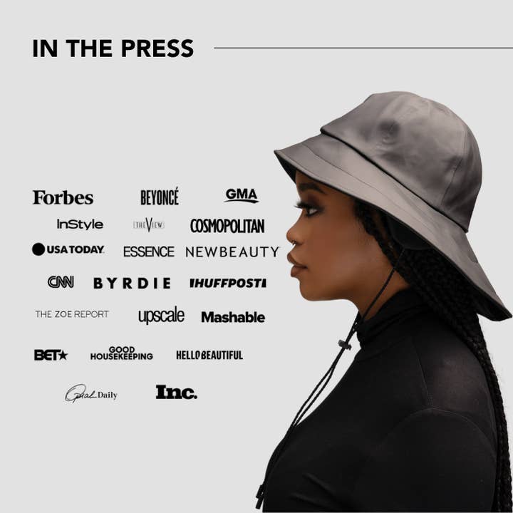 Hairbrella - Vendita all'ingrosso Cappello da pescatore - Donna - Cappello da pioggia impermeabile con fodera in raso tipo Sou'wester11