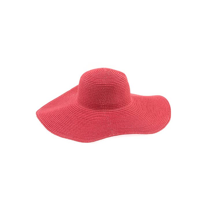 anbfashion - Wholesale Straw Hat - Women's - SOLID FLOPPY STRAW HAT 11616