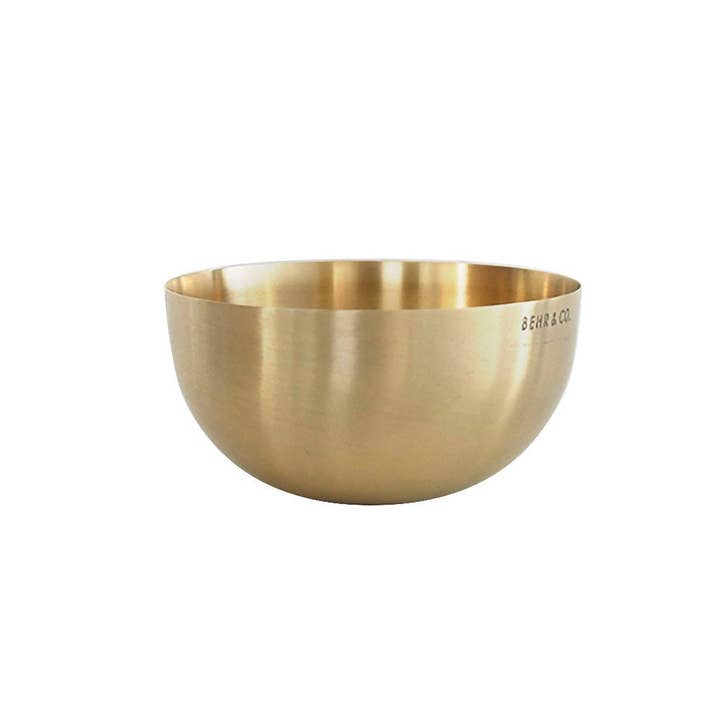 Bowl | Brass for wholesale by BEHR & CO.