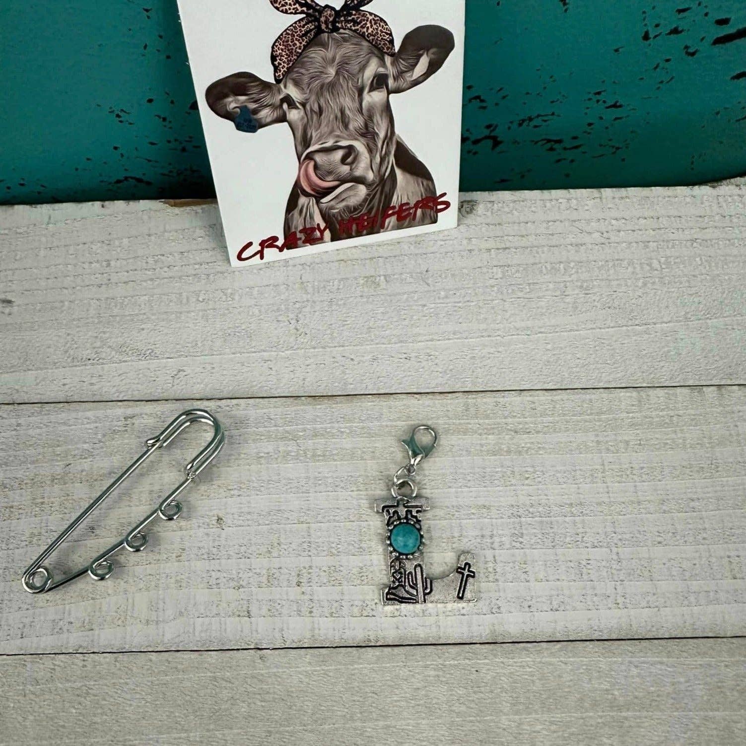 Crazy Heifers Wholesale - Wholesale Individual Charm/Pendant - Initial Clip-on Charms10