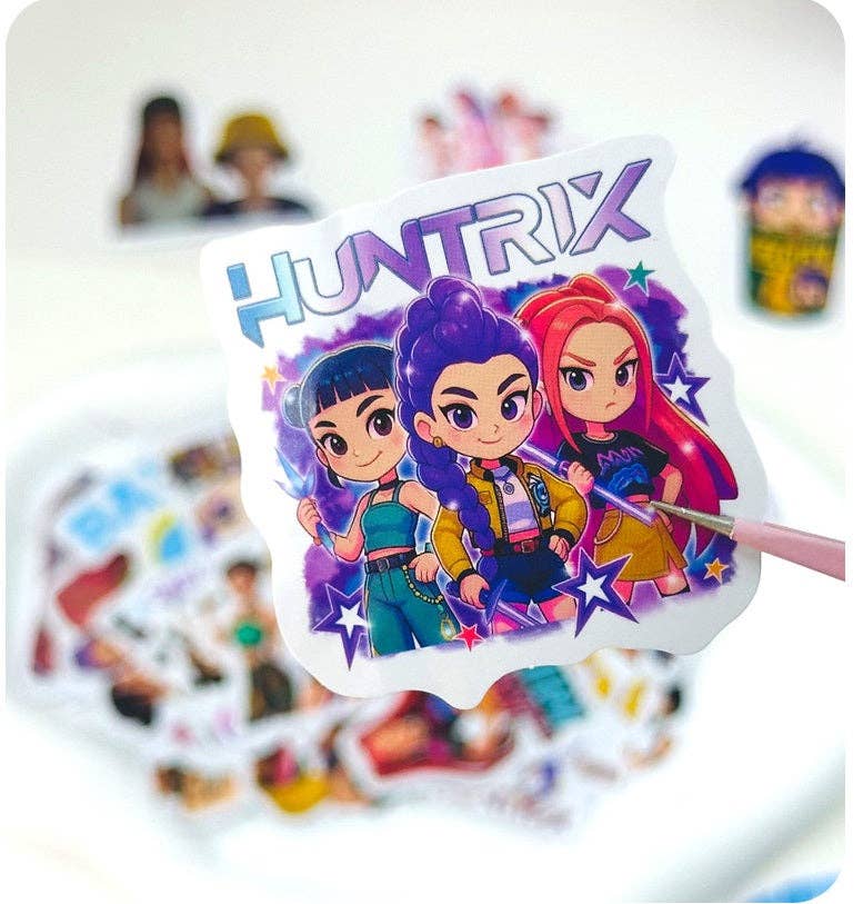 Auraquise - Wholesale Sticker - Kids & Baby - K-Pop Demon Hunters Cartoon Stickers Box Set, Creative Kids Stickers for Journals and DIY Crafts5