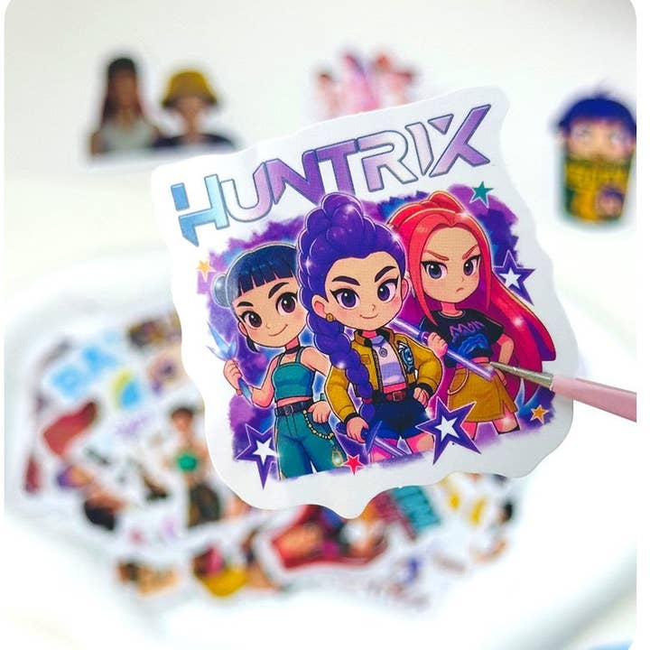 Auraquise - Wholesale Sticker - Kids & Baby - K-Pop Demon Hunters Cartoon Stickers Box Set, Creative Kids Stickers for Journals and DIY Crafts5