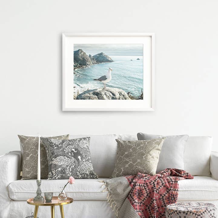 Big Sur Landscape Print, 'Lobster Mornay For Tea' for wholesale by Offley Green