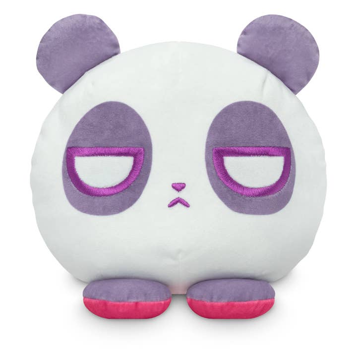 TeeTurtle - Wholesale Stuffed/Plush Toy - Kids & Baby - In Love Red Panda & Over Love Panda 6" Reversible Plushie3