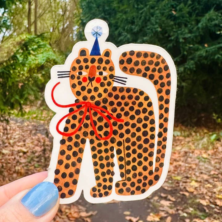 Autocolante PARTY TIGER por atacado de Daria Solak Illustrations