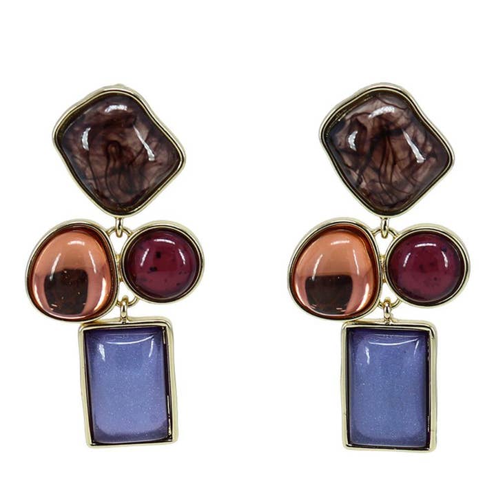 Oblige by G - Wholesale Dangle Earrings - Elegant Statement Drop Earrings PE-3801 PE-3943
1