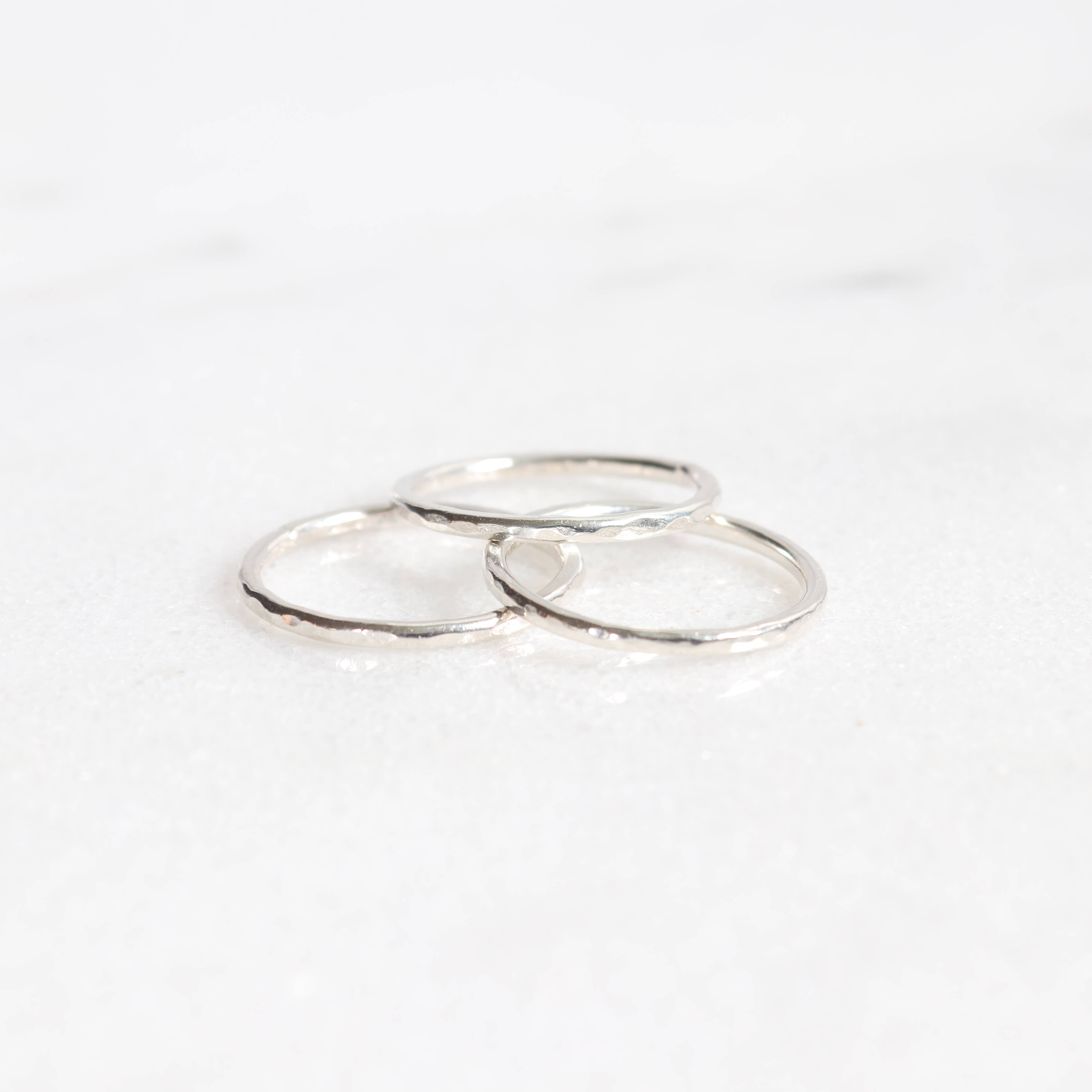 Esme - Wholesale Band/Stacked Ring - Stacking Rings in Silver and Gold0