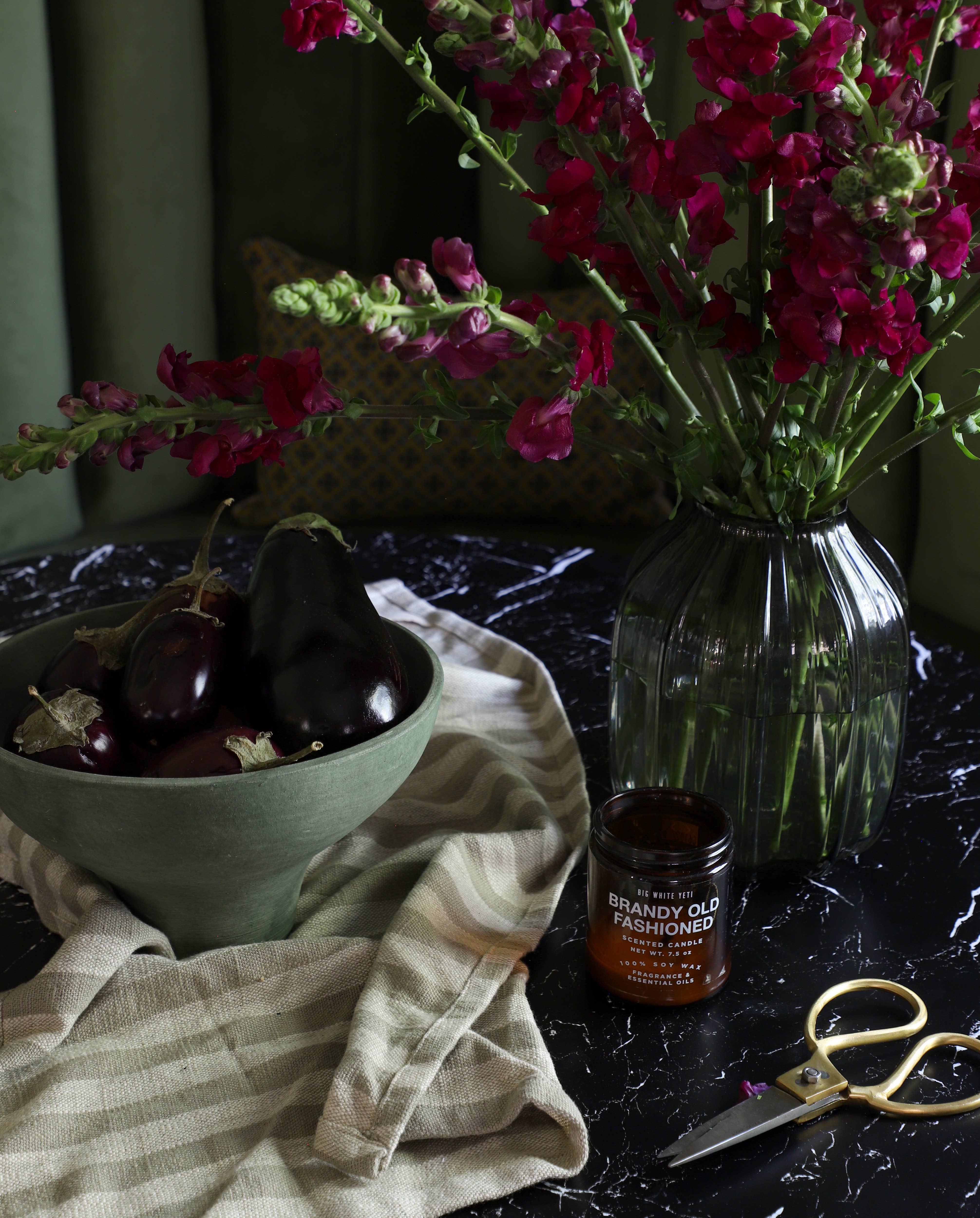 Big White Yeti - Wholesale Jar/Filled Candle - Brandy Old Fashioned Soy Candle- 8oz Amber Jar3