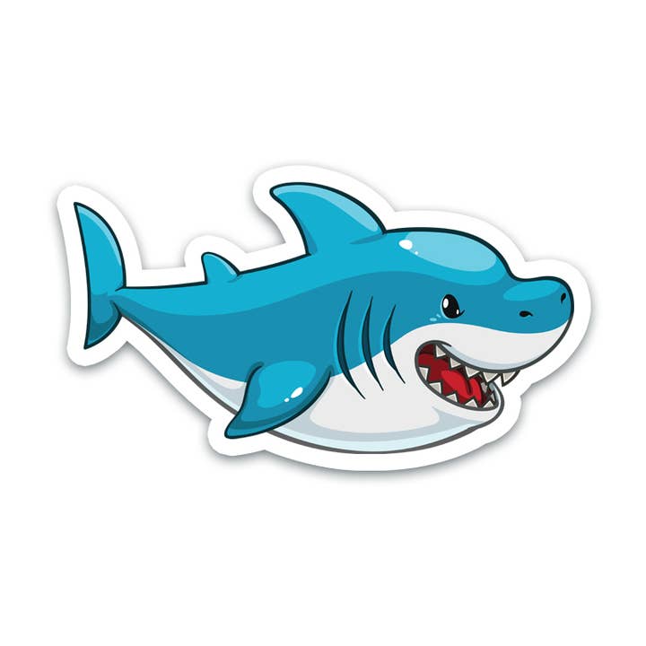 Shark Sticker | Wild Sea Animal Gifts For Boys, Girls for wholesale by Vancity Stickers
