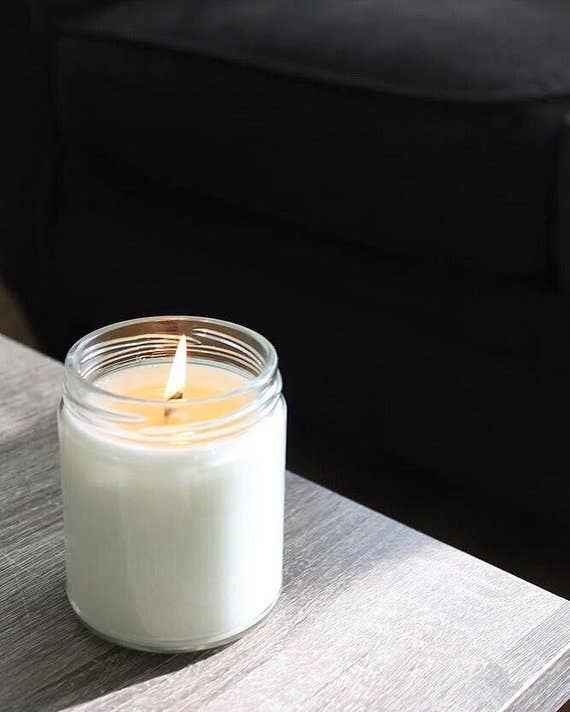 Soy Much Brighter Candle Co. - Vente Bougie en bocal - La Terre et sa lune//Bougie en cire de soja non toxique6