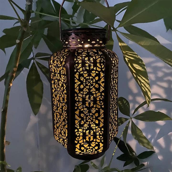 Kiyo Home - Wholesale Lantern - Solar Hanging Lantern3