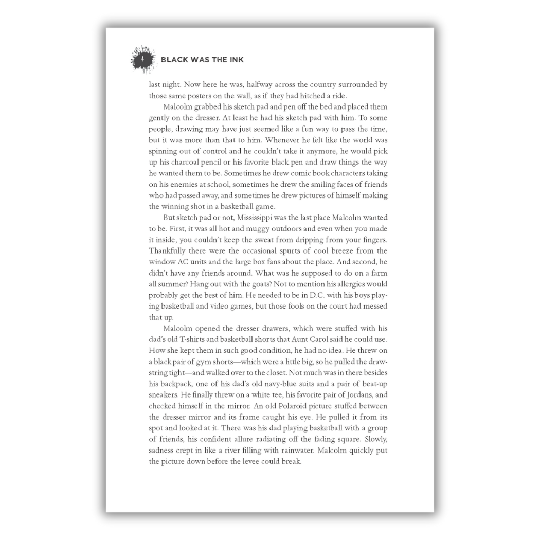 Lee & Low Books Inc - Wholesale Teen & Young Adult Book - Black Was the Ink by Michelle Coles6