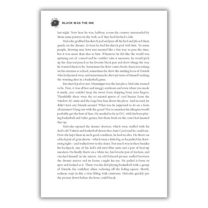 Lee & Low Books Inc - Wholesale Teen & Young Adult Book - Black Was the Ink by Michelle Coles6