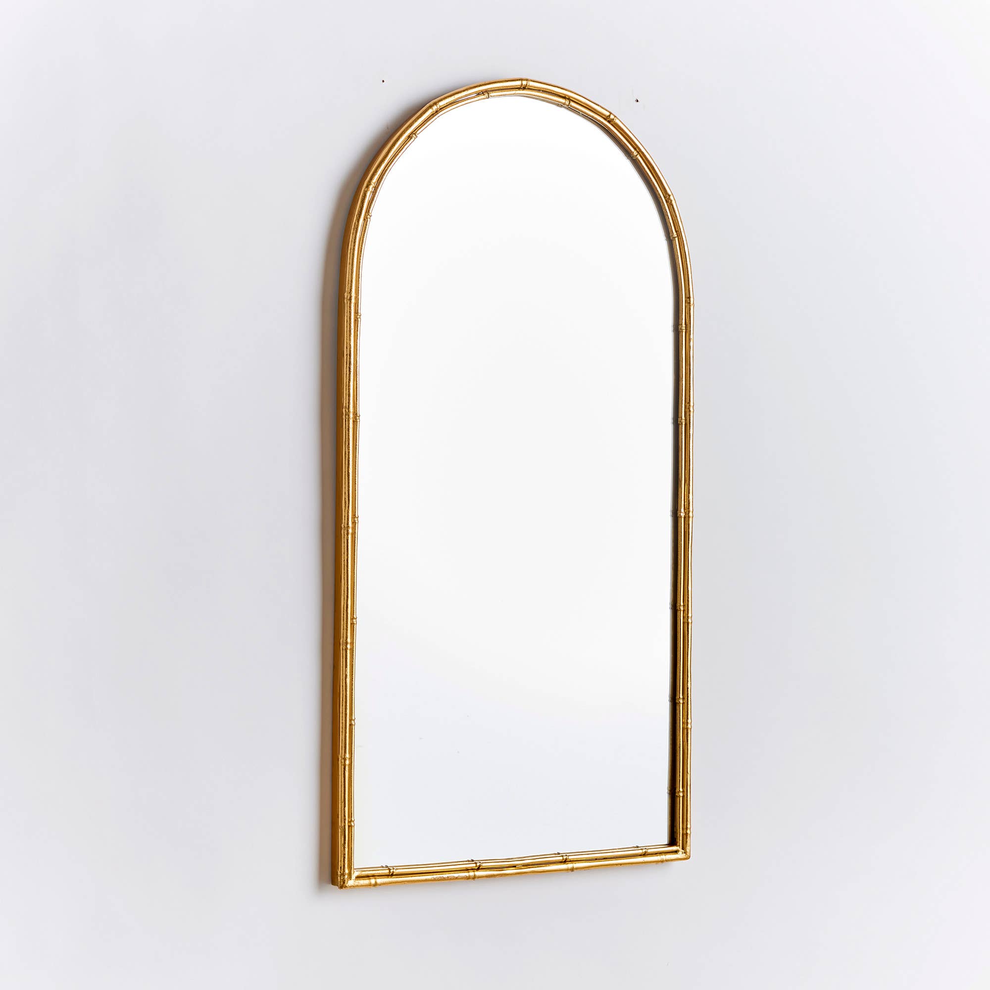Daphne Arched Mirror, Gold for wholesale on Faire2