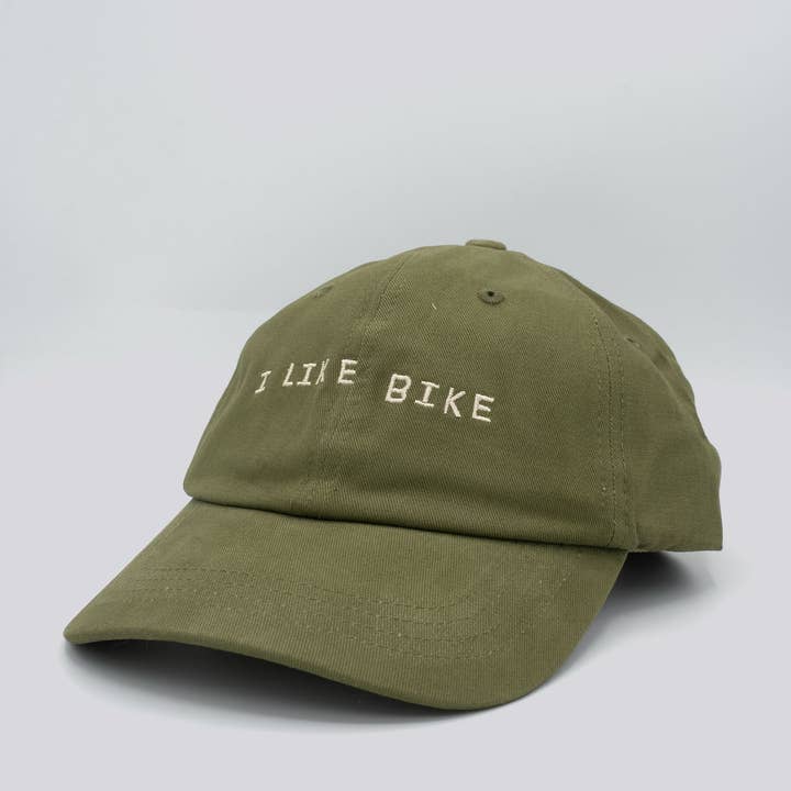 I LIKE BIKE Classic Dad Hat - Cactus for wholesale by The Athletic Community