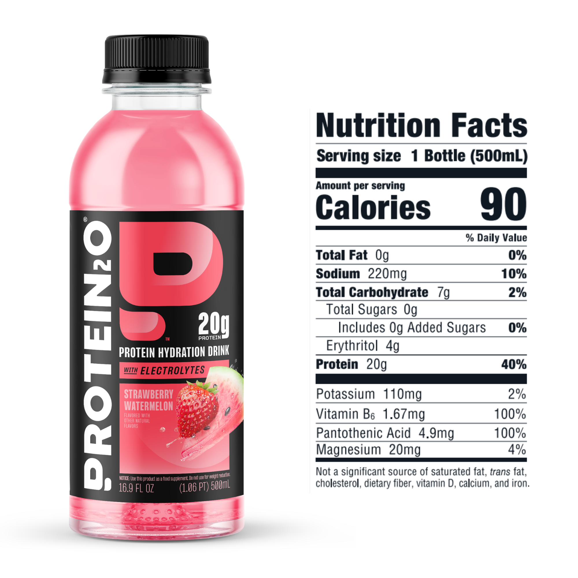 Protein2o - Wholesale Sports/Energy Drink - Protein2o Strawberry Wateremlon2