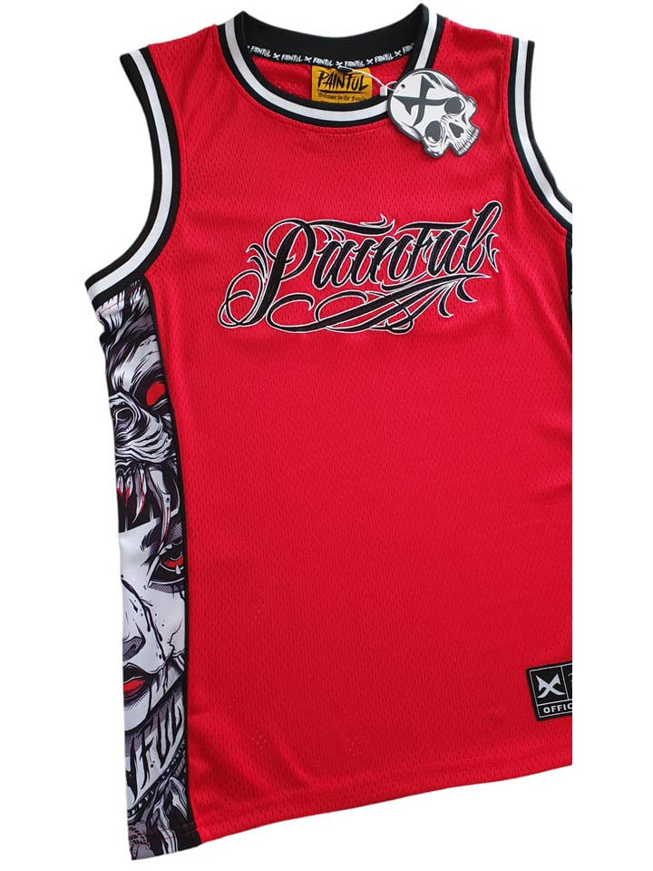 Painful Clothing - Wholesale Tank Top - Men's - Basketball Tank Top Wolfbeater6