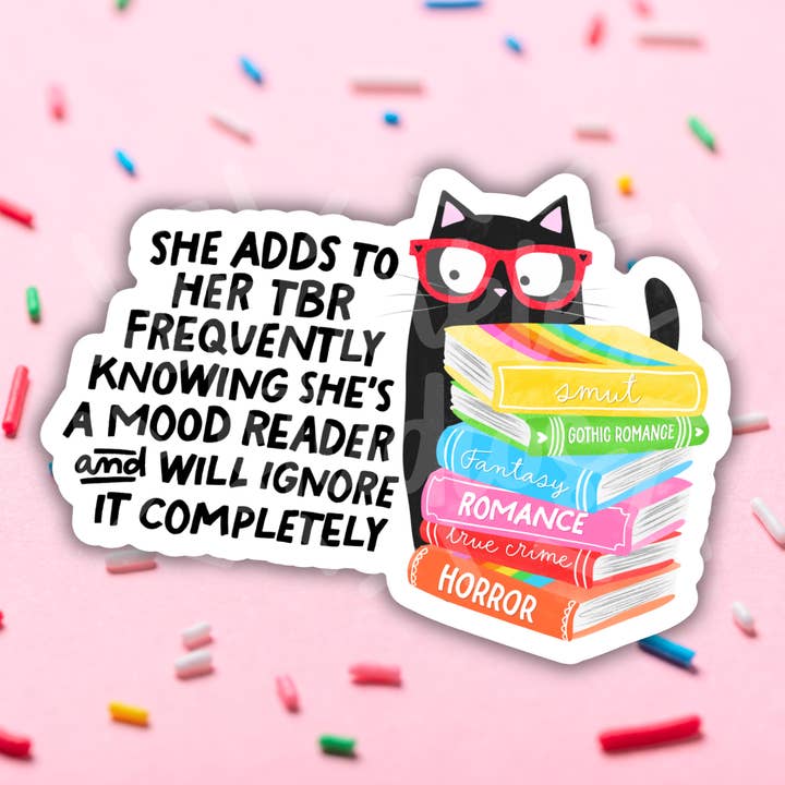 Mood Reader Vinyl Sticker for wholesale by Sprinkles Studios