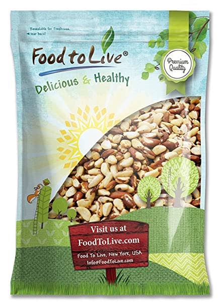 Food To Live - Venta al por mayor Frutos secos - Nueces crudas de Brasil: verificadas sin transgénicos, enteras, sin sal, kosher11