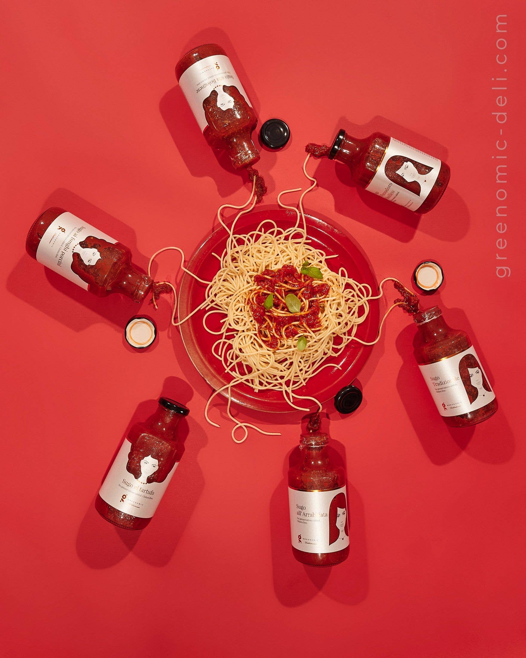 Greenomic Delicatessen - Vente Sauces - GOOD HAIR DAY SUGO DA MAMMA - Sauce tomate aux légumes1