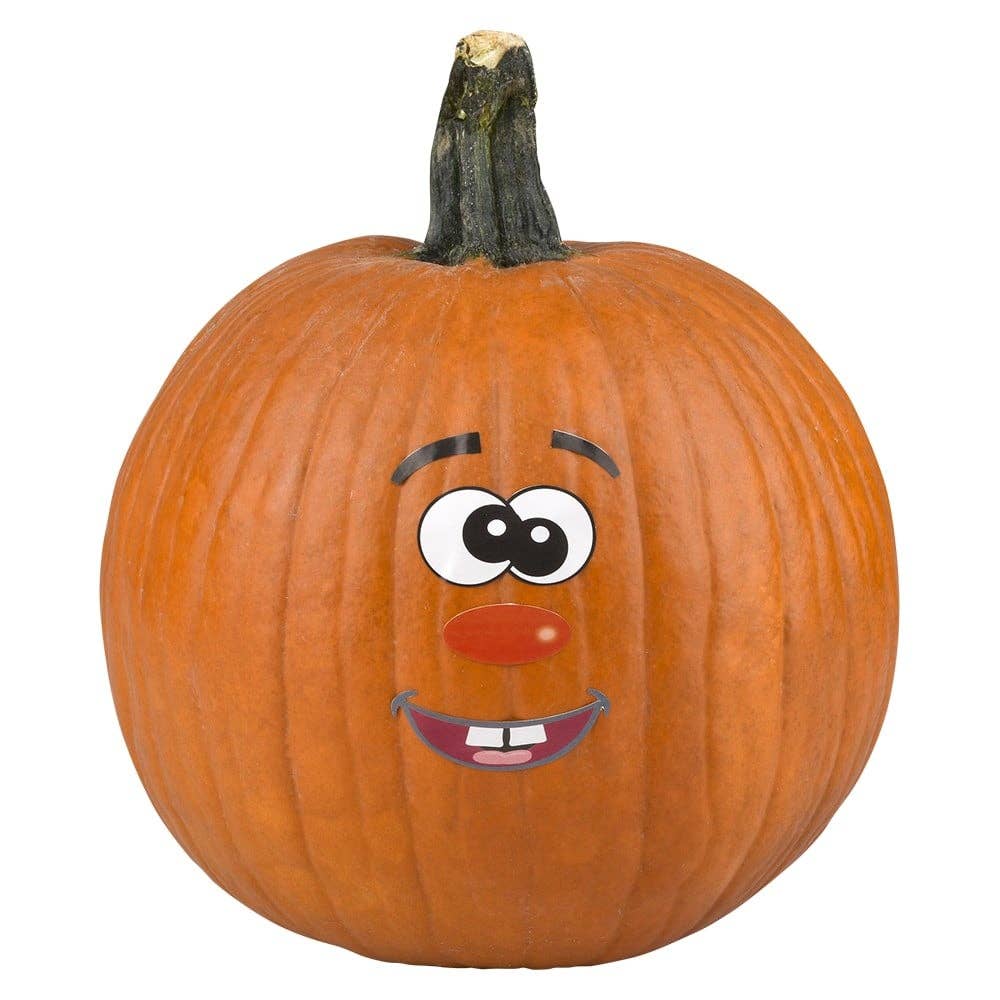 La Luna Bella - Toys - Vente Autocollant - Enfant et bébé - AUTOCOLLANTS JACK- O-LANTERN POUR CITROUILLES LLB Sticker3