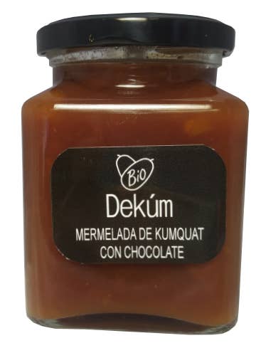Extra Bio-Kumquat-Marmelade mit Schokolade für den Großhandel von DEKÚM