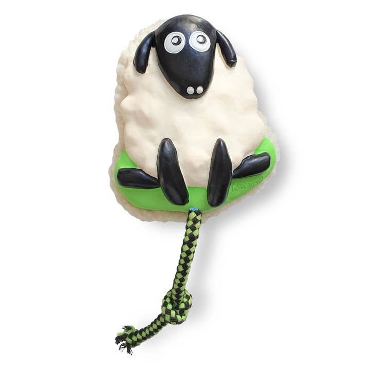 Max & Molly – wholesale Pipleksak - Hund – Max & Molly Hundleksak Snuggles - Fåret Woody