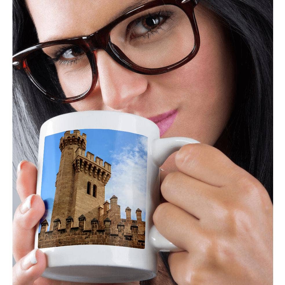 3dRose - Wholesale Coffee Mug - 3dRose, Spain, Balearic Islands, Mallorca, Palma de Mallorca, Almudaina palace, Mug9