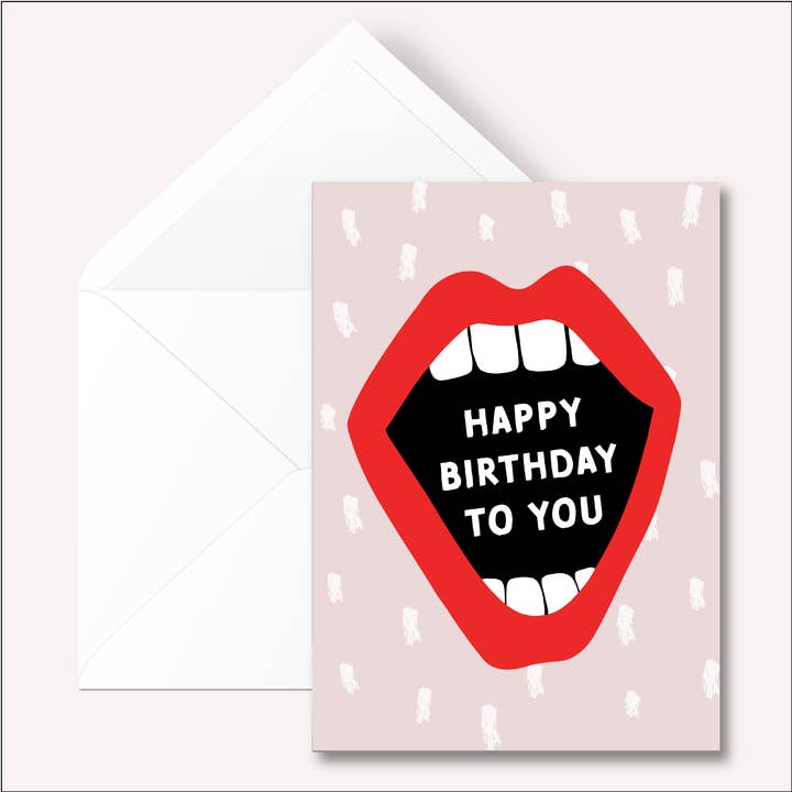 Loud Birthday Card for wholesale by Llinella