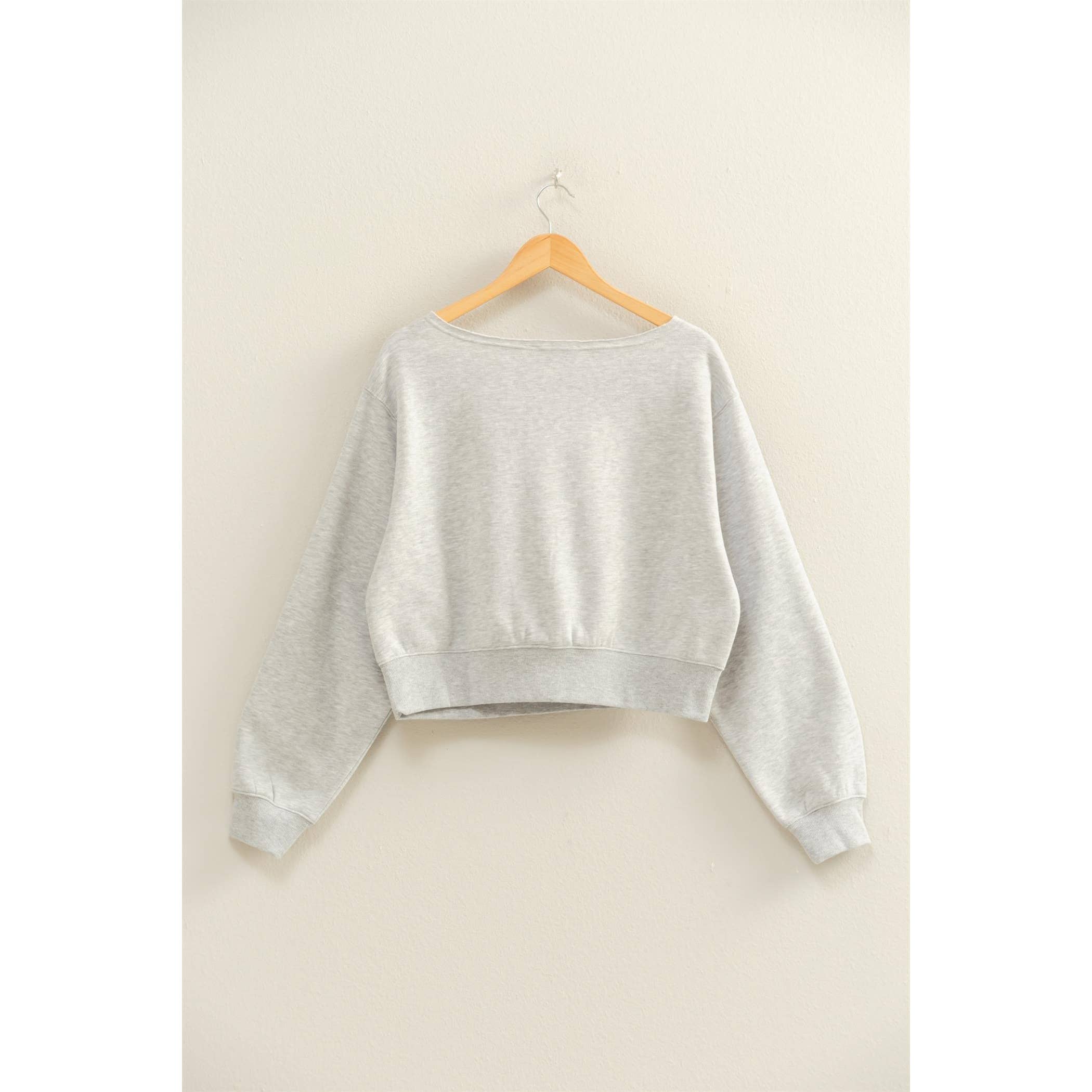 HYFVE - Vente Sweat-shirt – femme - Sweat-shirt à manches longues et col bateau20