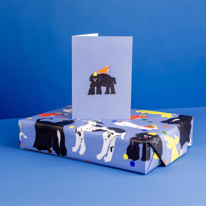 Evermade – wholesale Birthday card – Puppy Party Greetings Card by Zsófia Győrfi1