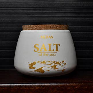 Midas Luxury Gifts - Wholesale Salt - Sea Salt Flakes Pinch Pot