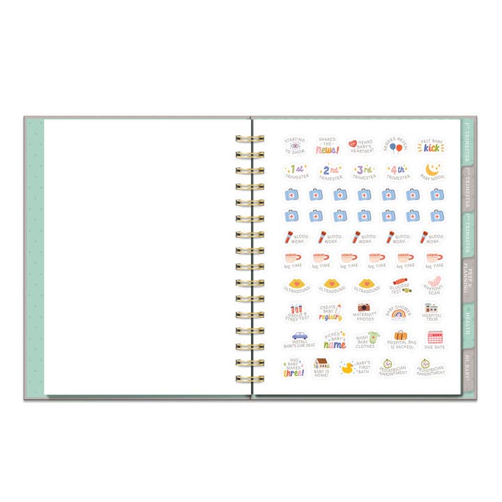 Studio Oh! - Wholesale Planner - Countdown to Baby Undated Pregnancy Planner4
