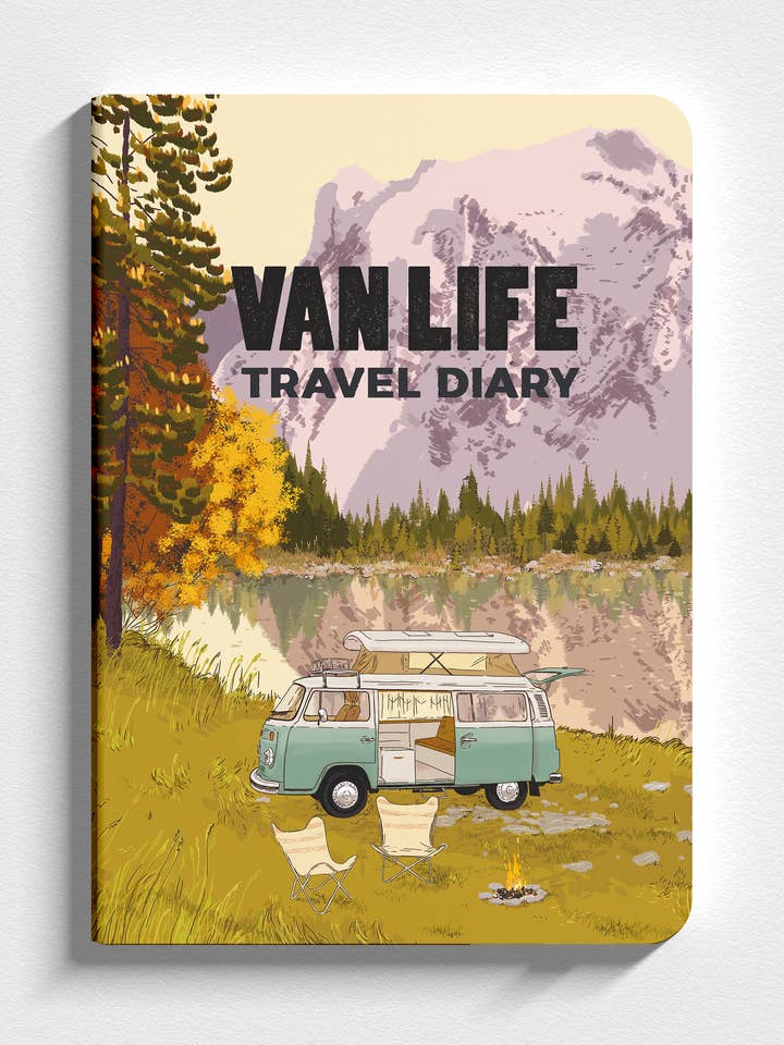 Journal de voyage en vanlife for wholesale by AVENTURA ÉDITIONS