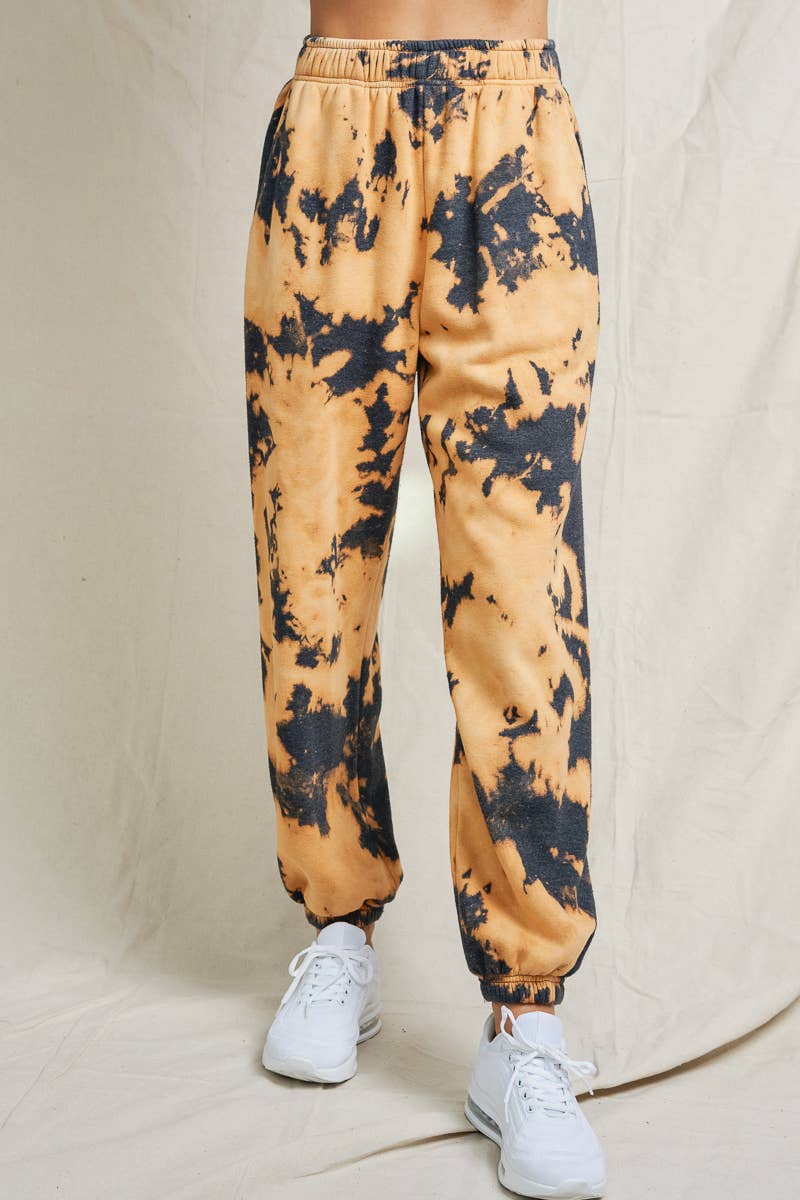 lalamia - Wholesale Pants - Women's - MPT28065C-TD-BLACK/MUSTARD1