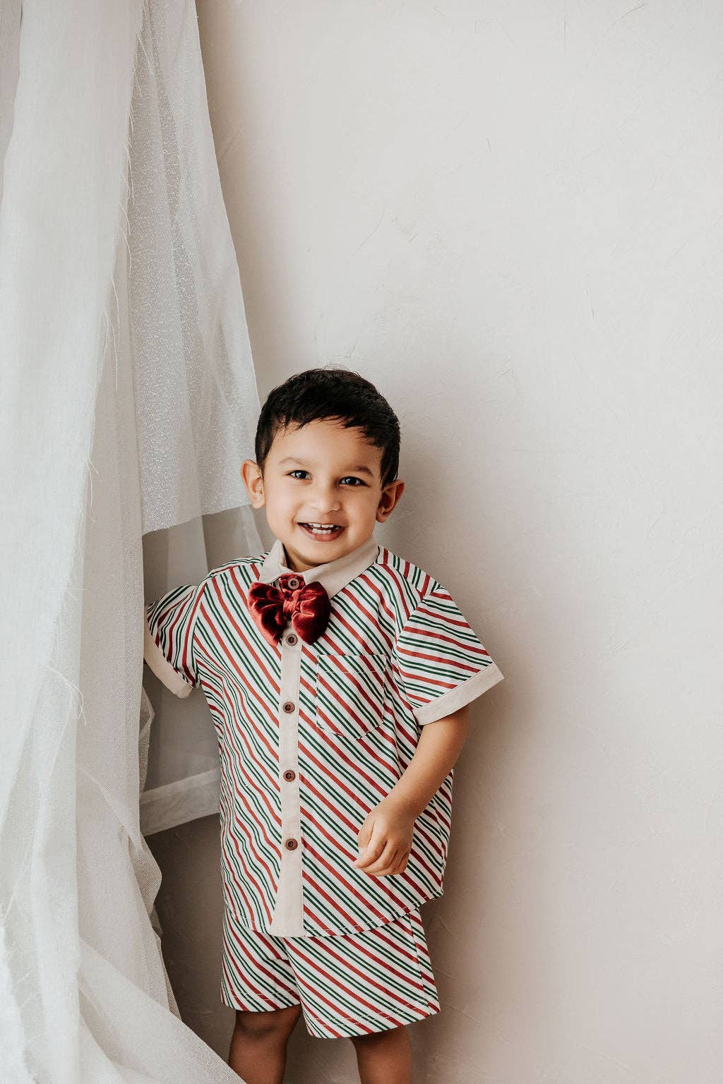 Bencer & Hazelnut - Wholesale Button Down Shirt - Kids - Kids Collared Shirt: Peppermint8